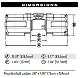 WARN AXON 45RC Winch - Synthetic Rope 101240