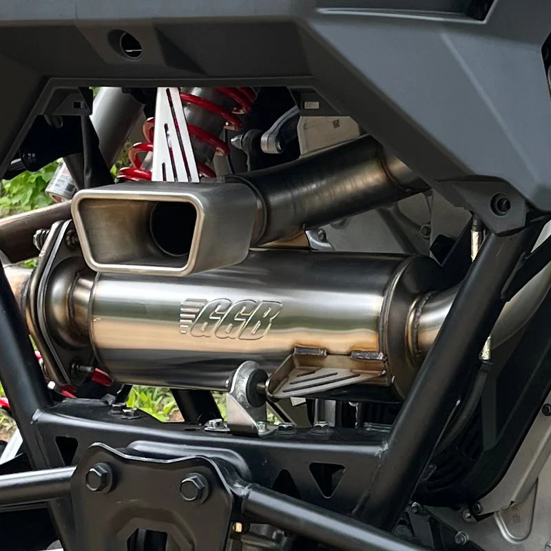 GGB Exhaust 2022-2024 Polaris Pro-R  Stainless Steel Muffler - Cycle City Outdoors