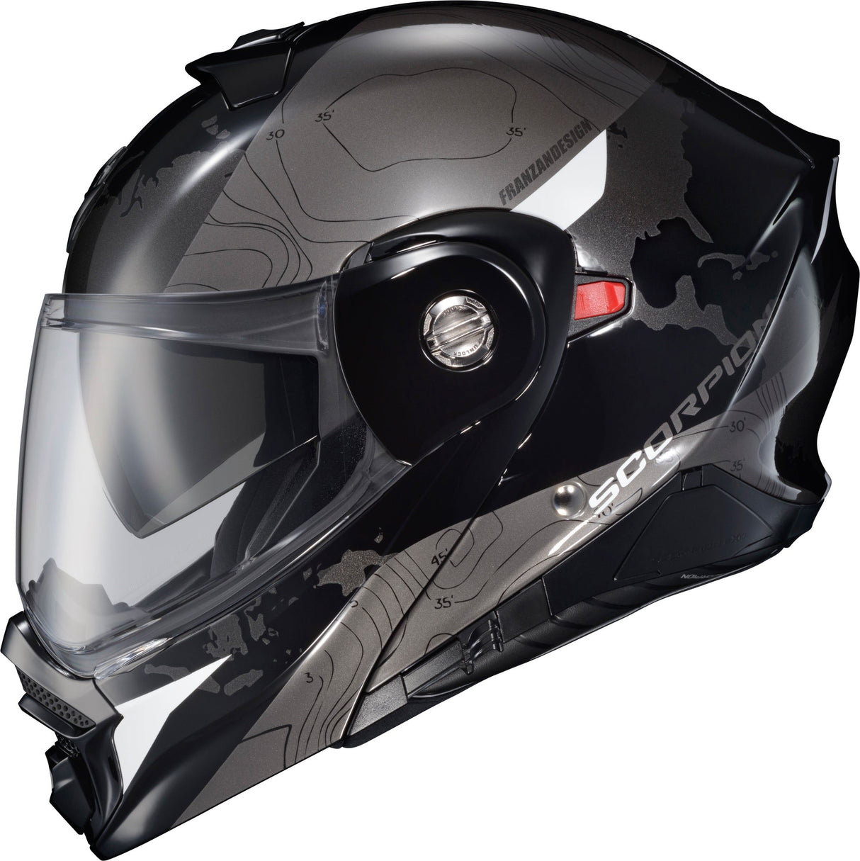 Scorpion Exo - At960 Modular Helmet Topographic