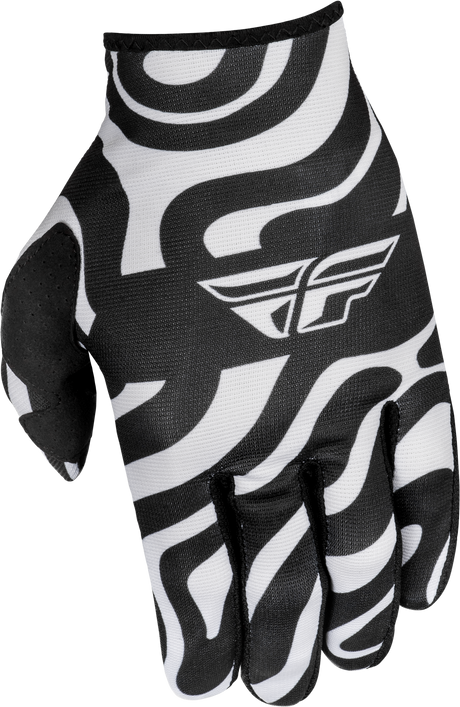 Youth Lite Abyss Gloves White/Black Yl - Cycle City Outdoors