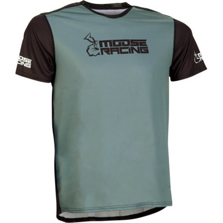 Moose Racing - Racing Jersey Green/Black - L - Cycle City Outdoors