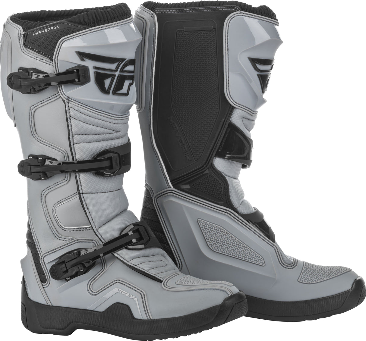 Fly Racing - Maverik Boots - Grey/Black - 7 (Open Box)