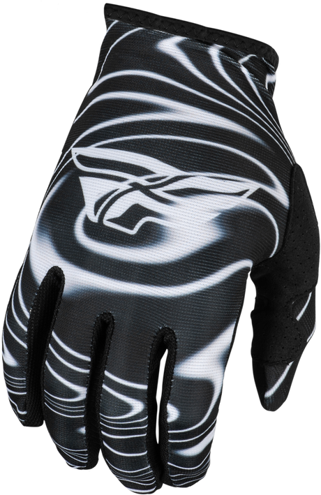 Youth Lite Warped Gloves Black/White Ys - Cycle City Outdoors