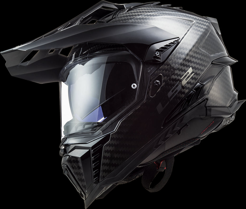 LS2 - Explorer C Solid Adventure Motorcycle Helmet