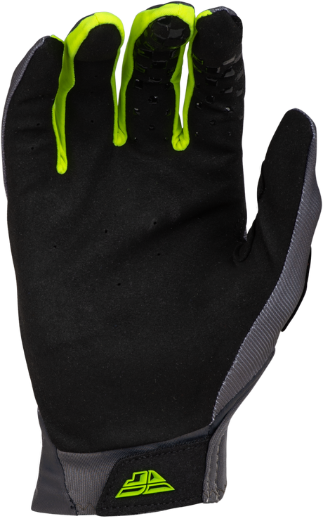 Youth Pro Lite Gloves Charcoal/Hi Vis Yl - Cycle City Outdoors