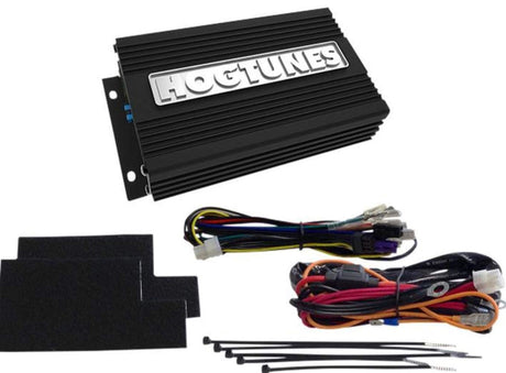 Hogtunes - REV Series 200 Watt 2 Channel Amp Kit for 1998-2013 Harley-Davidson Touring models - REV 200-AA - Cycle City Outdoors