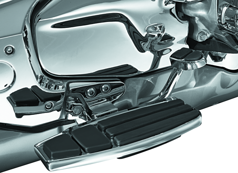 Kuryakyn Driver Floorboard Kit 01-17 GL1800 Chrome - Cycle City Outdoors