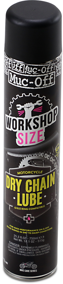 MUC-OFF USA Dry PTFE Chain Lube - 750ml - Aerosol 604US - Cycle City Outdoors