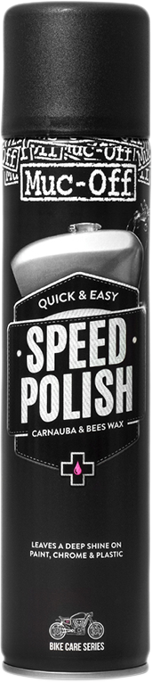 MUC-OFF USA Speed Polish - 400ml - Aerosol 1143US - Cycle City Outdoors