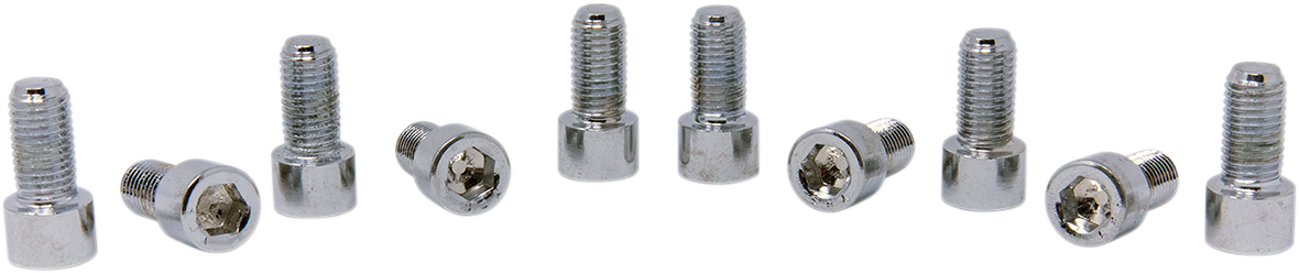 DRAG SPECIALTIES Bolts - Socket-Head/Replacement - Smooth/Fine Thread - 5/16"-24 x 5/8" - 10 Pack MPB225S - Cycle City Outdoors