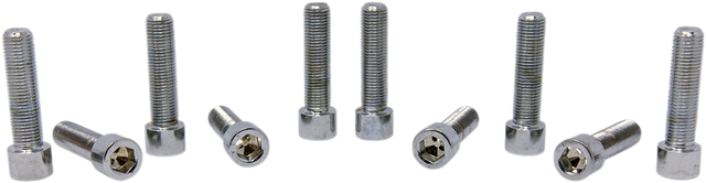 DRAG SPECIALTIES Bolts - Socket-Head/Replacement - Smooth/Fine Thread - 3/8"-24 x 1-1/2" - 10 Pack MPB252S - Cycle City Outdoors