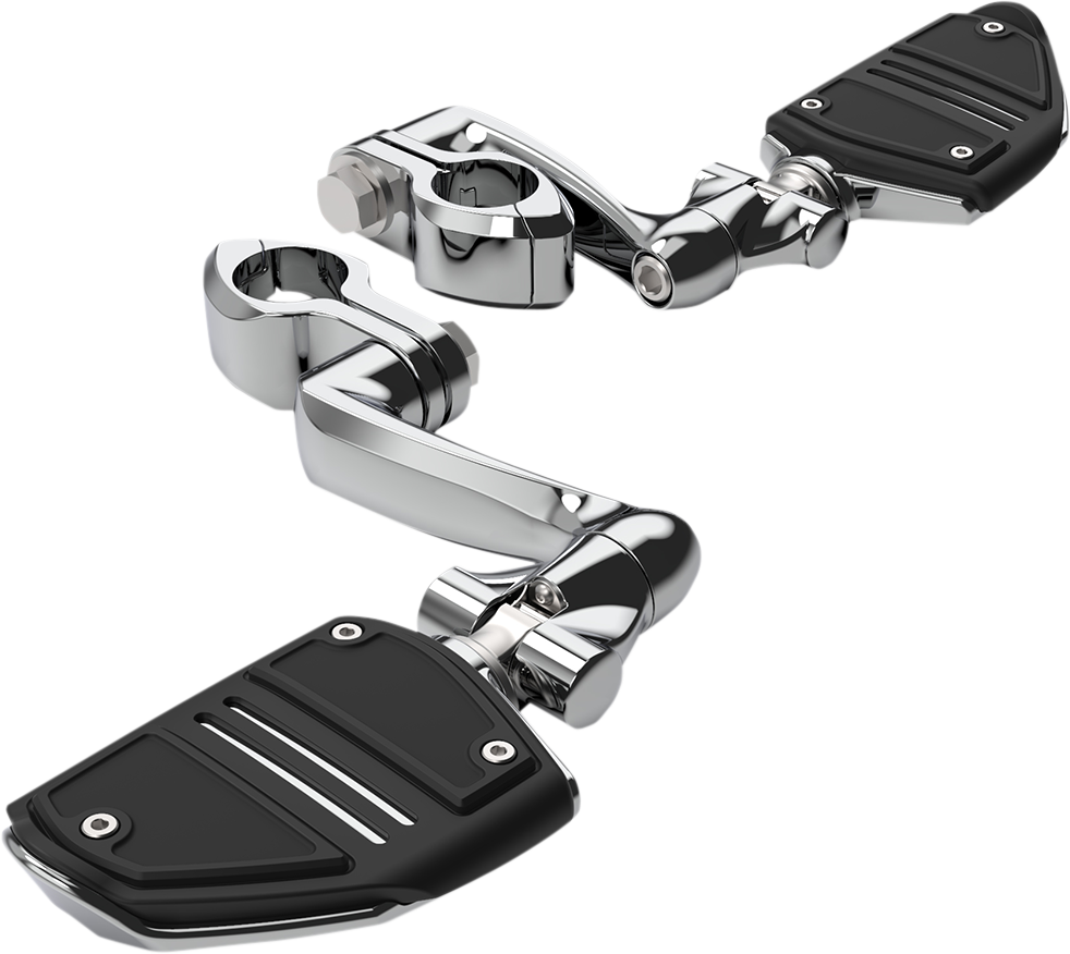 Ciro Mini Twin Rail Boards - Chrome 60505 - Cycle City Outdoors