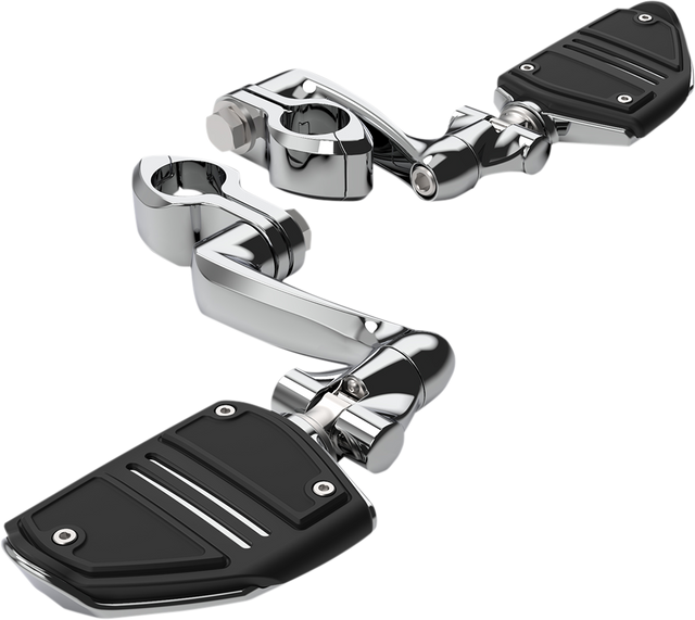 Ciro Mini Twin Rail Boards - Chrome 60505 - Cycle City Outdoors