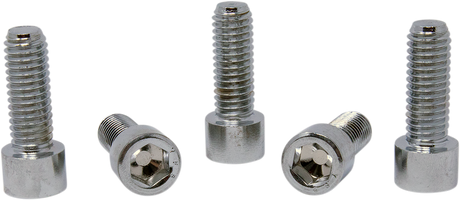 DRAG SPECIALTIES Bolts - Socket-Head/Replacement - Smooth/Coarse Thread - 7/16"-14 x 1-1/4" - 5 Pack MPB723S - Cycle City Outdoors