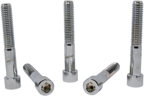 DRAG SPECIALTIES Bolts - Socket-Head/Replacement - Smooth/Coarse Thread - 1/2"-13 x 3-1/4" - 5 Pack MPB701S - Cycle City Outdoors