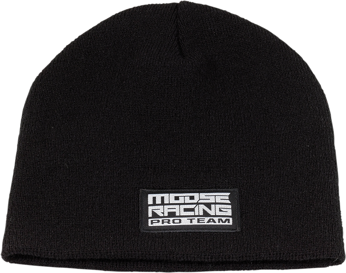 MOOSE RACING Pro Team Beanie - Black - One Size 2501-3534 - Cycle City Outdoors