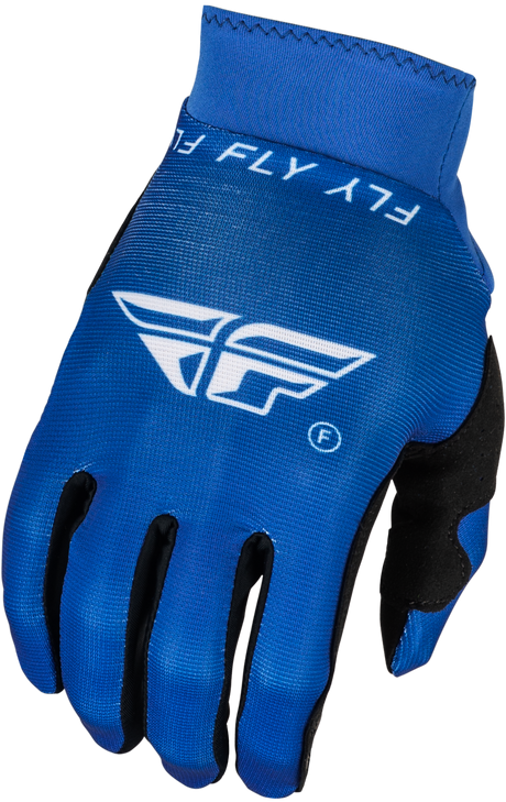 Youth Pro Lite Gloves Blue/White Yl - Cycle City Outdoors