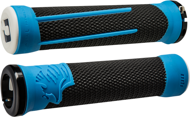 ODI AG-2 MTB Grips - Navy/Blue D35A2BU-B - Cycle City Outdoors