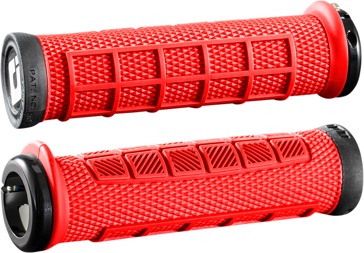 ODI Elite Pro MTB Grips - Red/Black D33EPR-R - Cycle City Outdoors