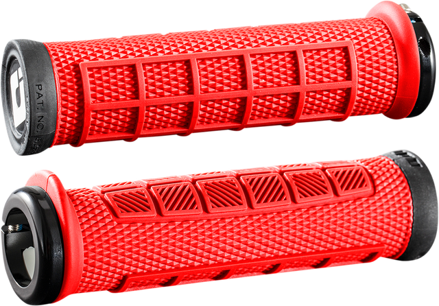 ODI Elite Pro MTB Grips - Red/Black D33EPR-R - Cycle City Outdoors