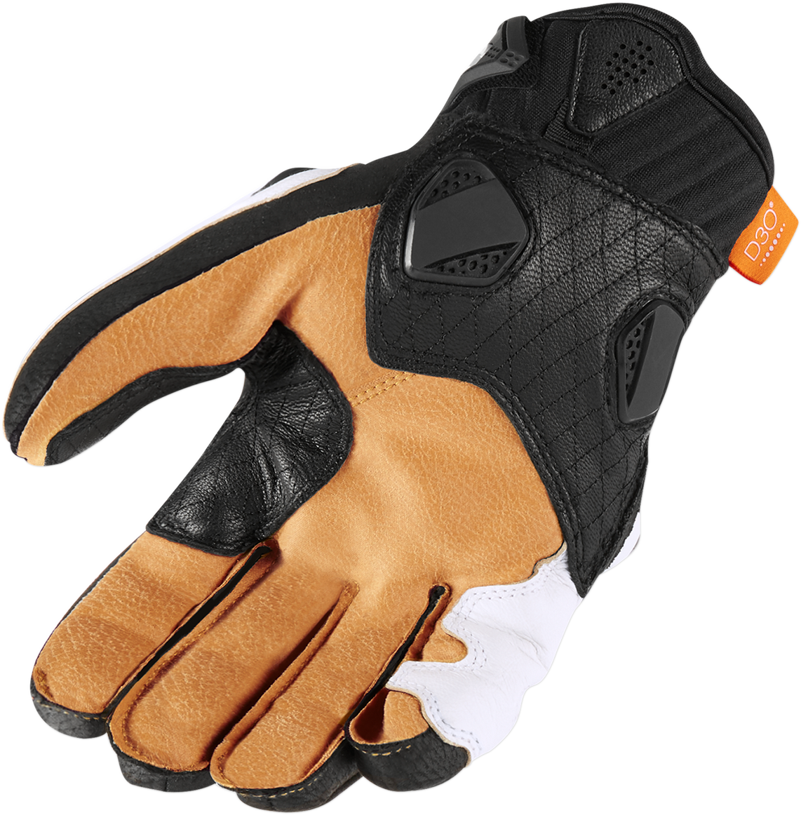 ICON Hypersport* Short Gloves - White - Medium 3301-3552