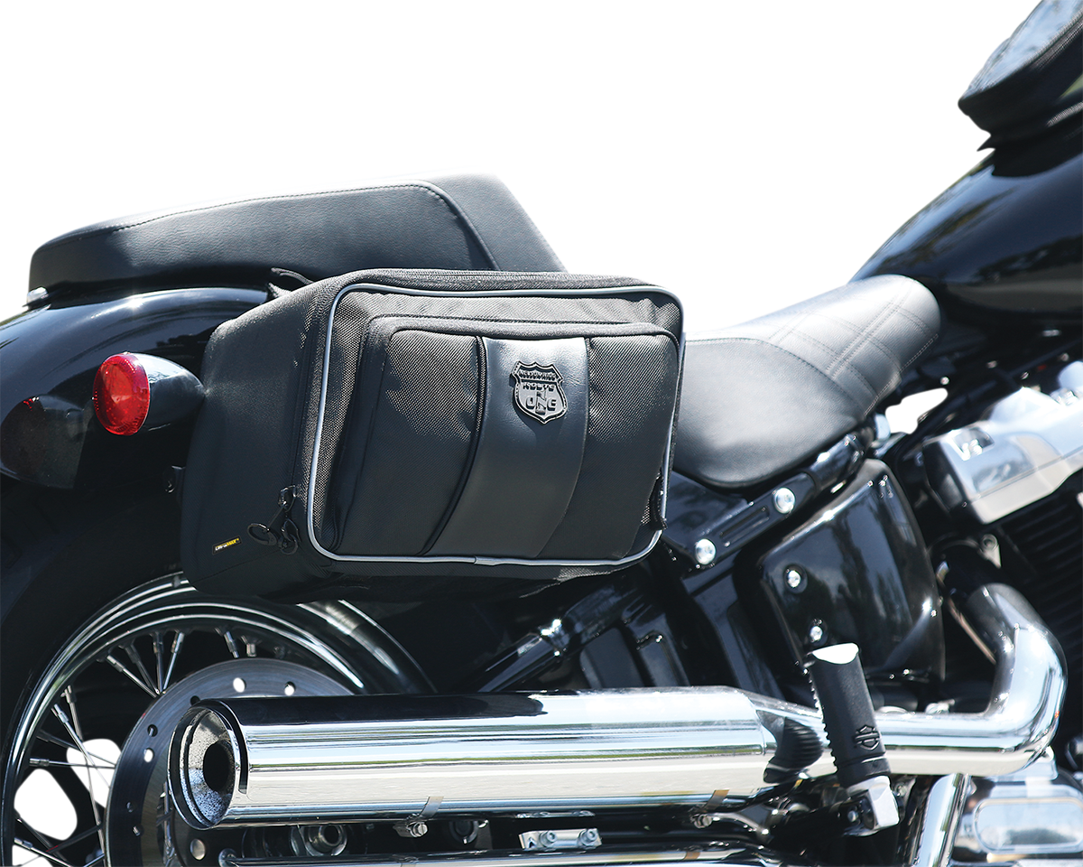 NELSON RIGG Road Trip Saddlebags - Black NR-400