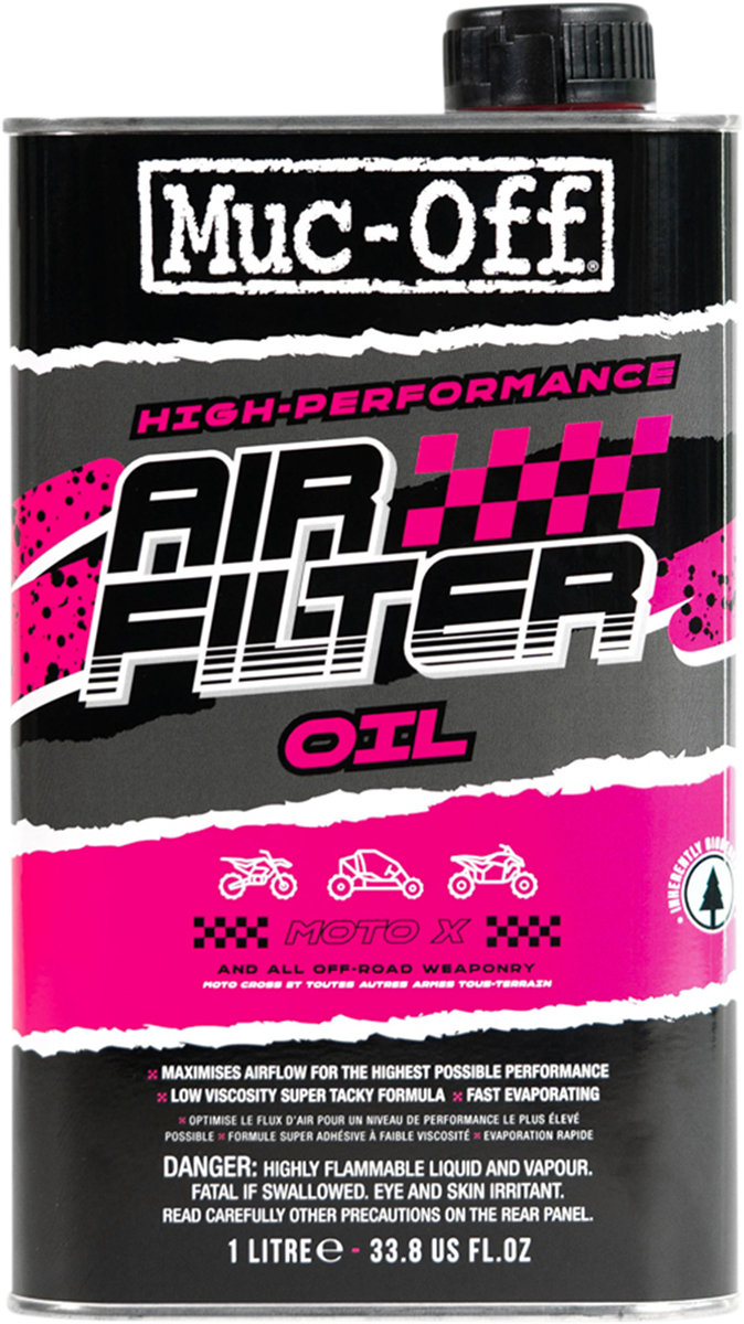 MUC-OFF USA Foam Air Filter Oil - 1L 20156US - Cycle City Outdoors