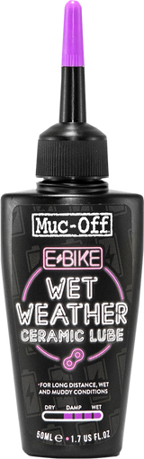 MUC-OFF USA Ebike Wet Chain Lube - 50 ml 1105US - Cycle City Outdoors