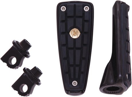 Ciro CMX Footpegs - Black - with Mount 61026 - Cycle City Outdoors