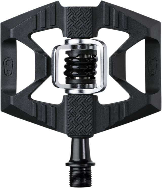 CRANKBROTHERS Double Shot 1 Pedals - Black/Black 16179 - Cycle City Outdoors