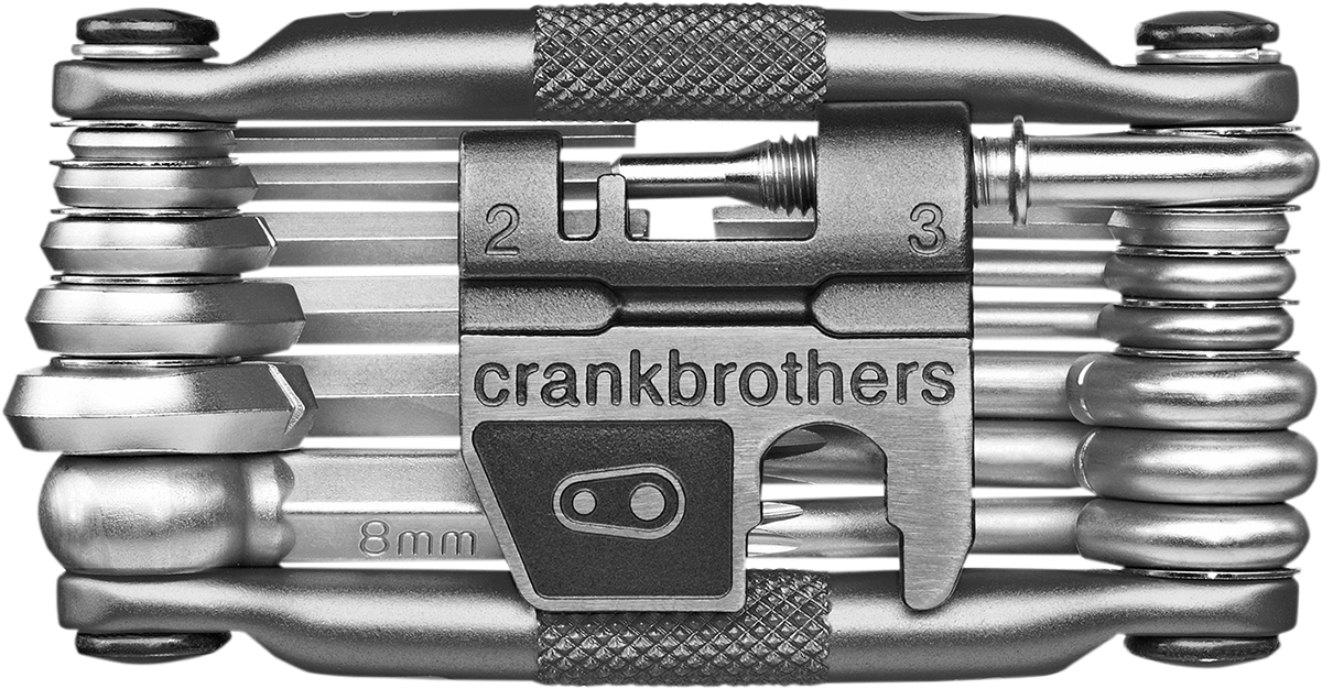 CRANKBROTHERS M19 Multitool - Nickel 10758 - Cycle City Outdoors