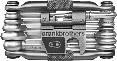 CRANKBROTHERS M19 Multitool - Nickel 10758 - Cycle City Outdoors