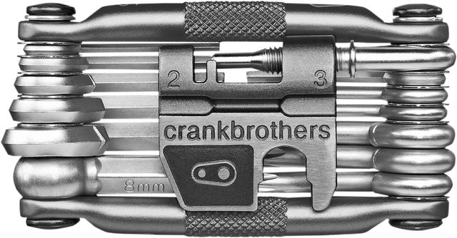 CRANKBROTHERS M19 Multitool - Nickel 10758 - Cycle City Outdoors