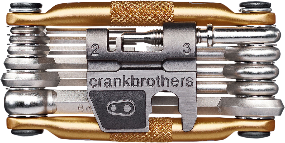 CRANKBROTHERS M17 Multitool - Gold 10755 - Cycle City Outdoors