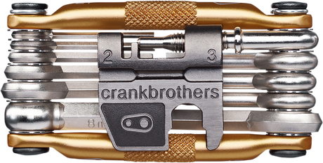 CRANKBROTHERS M17 Multitool - Gold 10755 - Cycle City Outdoors