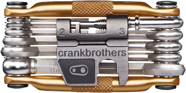 CRANKBROTHERS M17 Multitool - Gold 10755 - Cycle City Outdoors