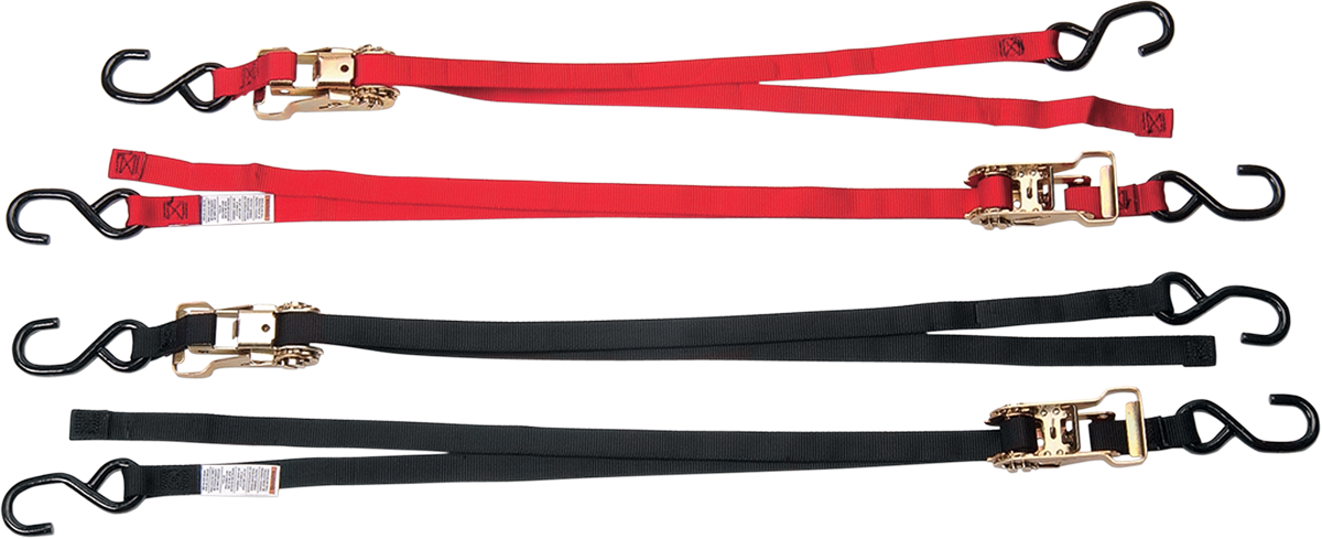 ANCRA Rat Pak Tie-Down - 1" x 6' - Red 47439-10