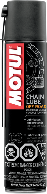 MOTUL Off-Road Chain Lube - 9.3 oz. net wt. - Aerosol 111820