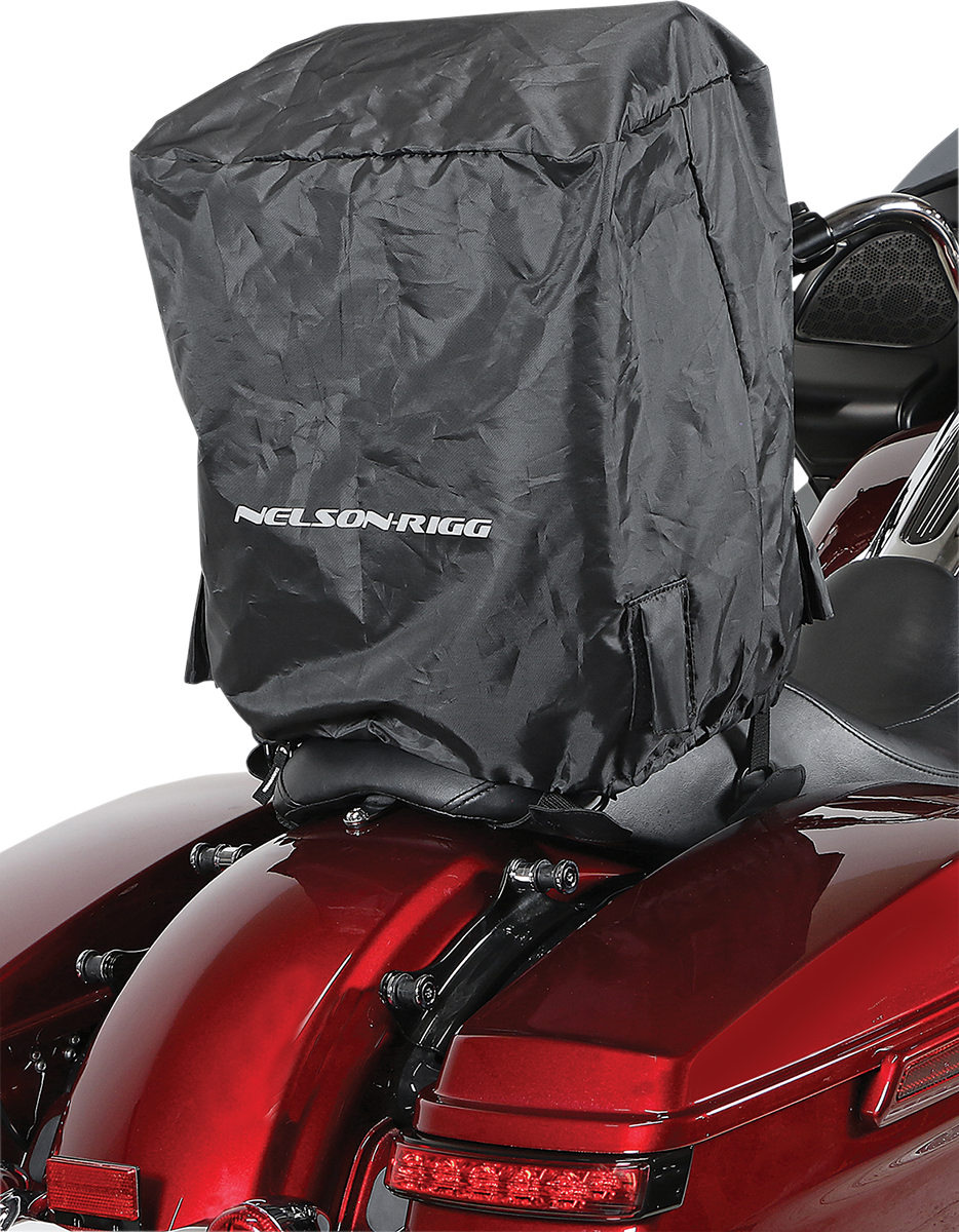 NELSON RIGG Destination Backrest Rack Bag - Black NR-230