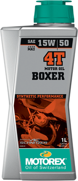 MOTOREX 4T Boxer Oil - 15W-50 - 1L 308240