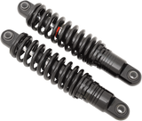 DRAG SPECIALTIES SHOCKS Premium Ride-Height Adjustable Shocks - Black - Standard - 11" C16-0155AB - Cycle City Outdoors