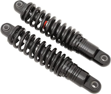 DRAG SPECIALTIES SHOCKS Premium Ride-Height Adjustable Shocks - Black - Standard - 11" C16-0155AB - Cycle City Outdoors