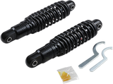 DRAG SPECIALTIES SHOCKS Premium Ride-Height Adjustable Shocks - Black - Heavy Duty - 11" C16-0160HB - Cycle City Outdoors