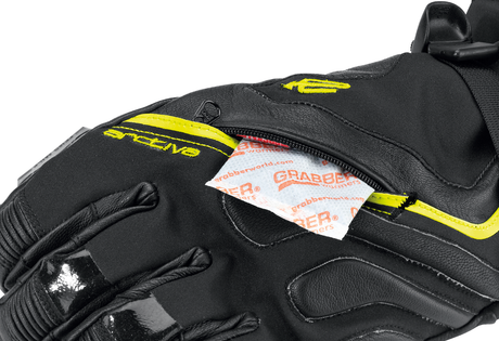 ARCTIVA Meridian Gloves - Black/Hi-Vis Yellow - Small 3340-1206