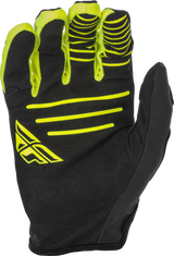 Youth Windproof Gloves Black/Hi Vis Sz 06 - Cycle City Outdoors