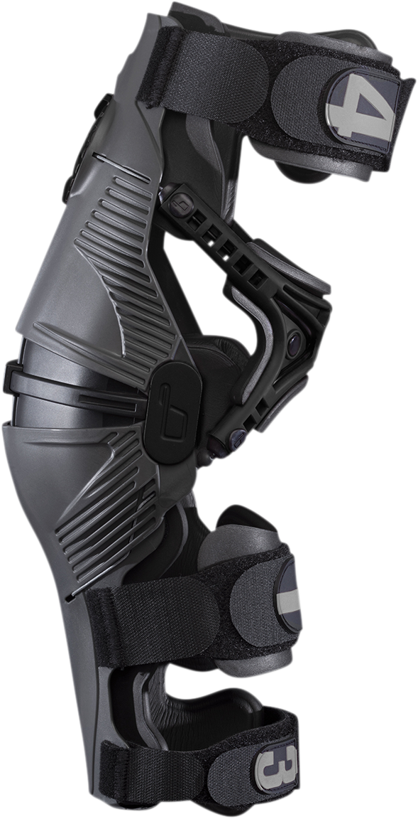 MOBIUS X8 Knee Brace - Gray/Black - Large 1010504 - Cycle City Outdoors