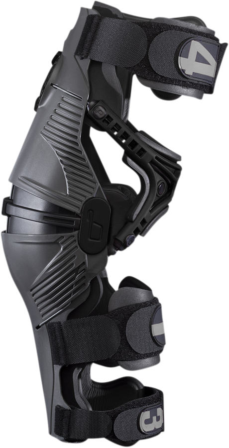 MOBIUS X8 Knee Brace - Gray/Black - Large 1010504 - Cycle City Outdoors