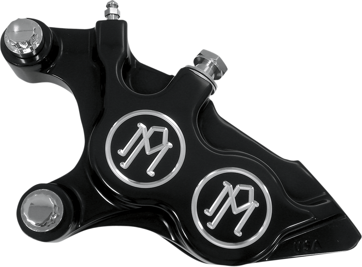 PERFORMANCE MACHINE (PM) 4-Piston Caliper - Front Right - Contrast Cut* - 11.8" 0052-2414-BM