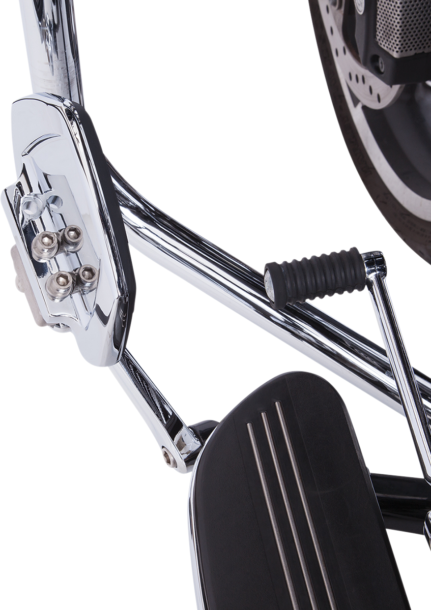 Ciro Twin Rail Board - With Adapter - Chrome 60201 - Cycle City Outdoors