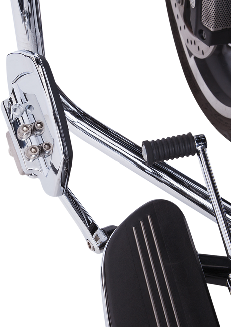 Ciro Twin Rail Board - With Adapter - Chrome 60201 - Cycle City Outdoors